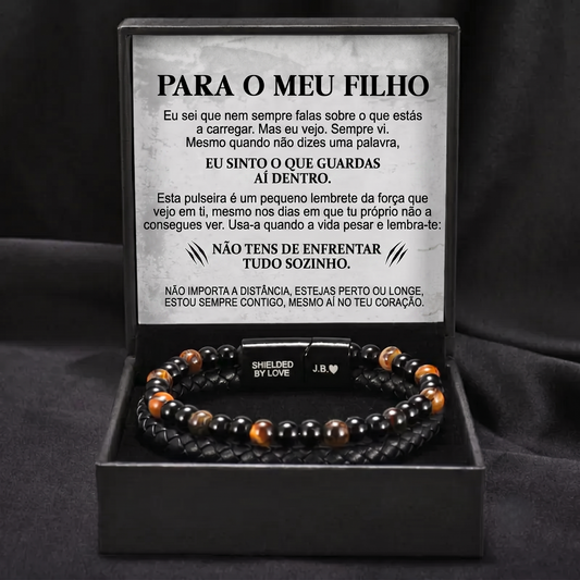Pulseira Escudo para o Filho